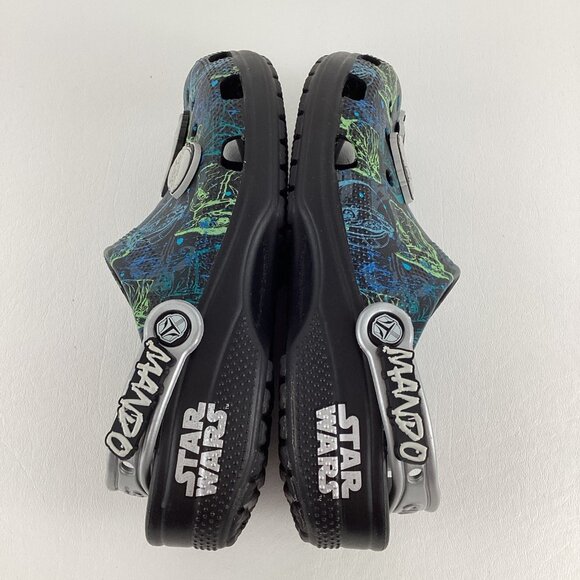 Crocs Star Wars Mandalorian Jibbitz Men Sz 6 Women 8 Unisex Slip On Sandal Shoe - Picture 6 of 10